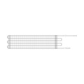Evaporator - 2267683056 Condenser bent [Electrolux Aeg]